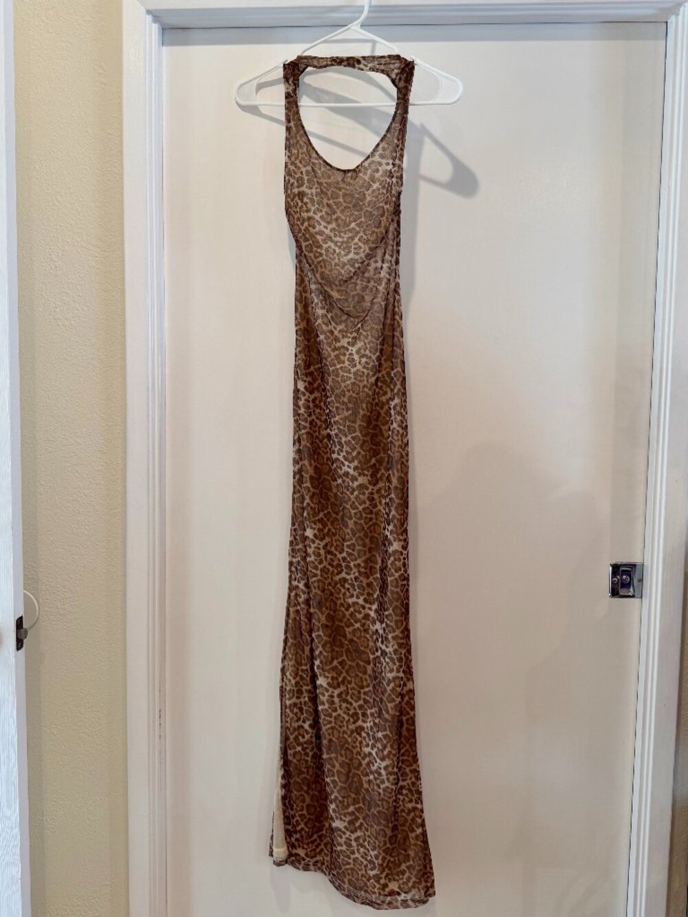 It's Now Cool Catalina Backless Mesh Maxi Dress | Swimsuit Cover-Up - Picture 4 of 9